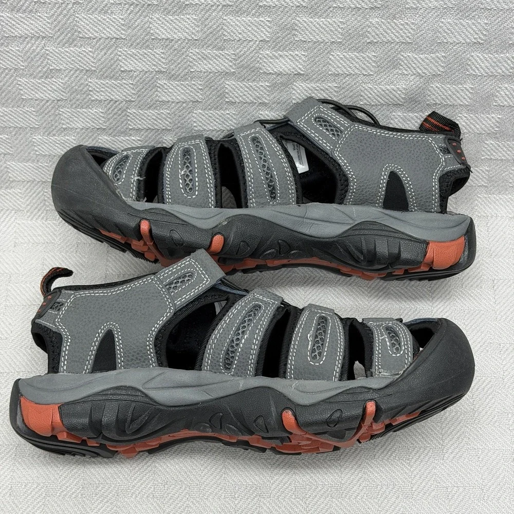 Eddie Bauer Shoes Mens Size‎ 9 Gray Troy Sandals Closed Toe Hiking